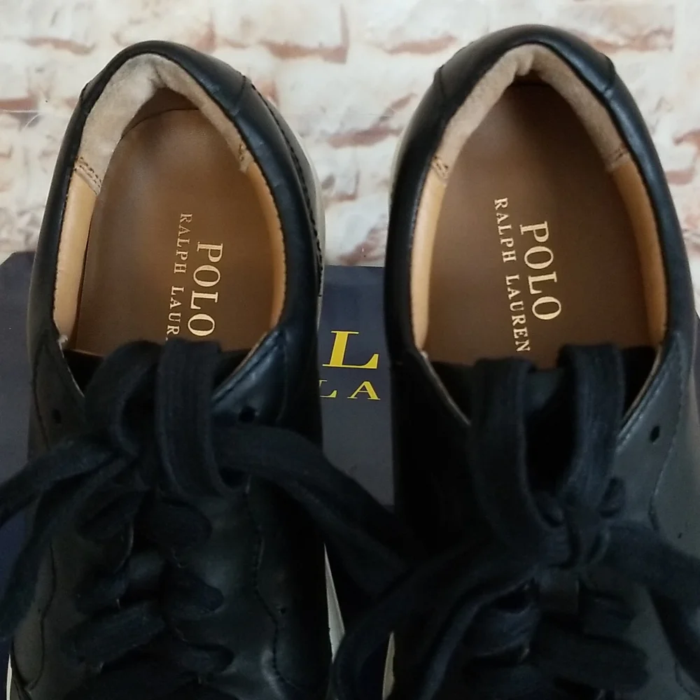 Polo Ralph Lauren Jetson Leather Sneakers
